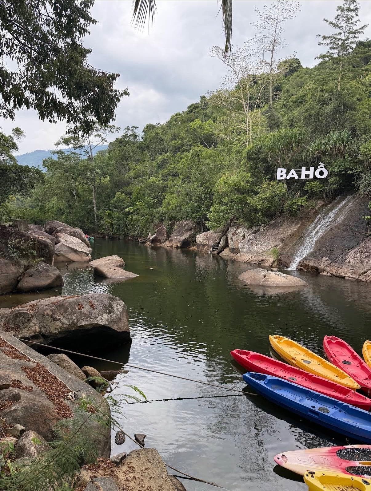 Водопады Ба Хо (Ba Ho Waterfalls)