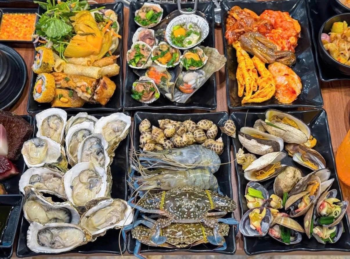 Mr Mộc — буфет морепродуктов