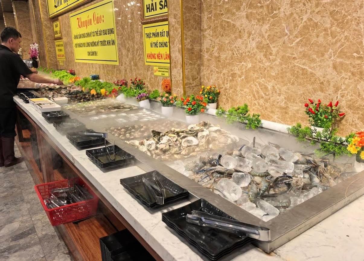 Mr Mộc — буфет морепродуктов